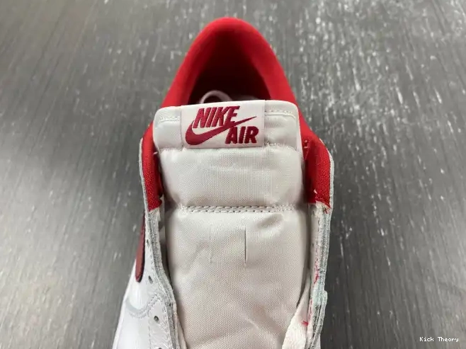 Kicked Out Shoe Store White 1 Retro 705329-101 Varsity Low Jordan Red 0616